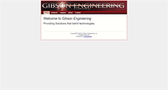 Desktop Screenshot of gibsoneng.com